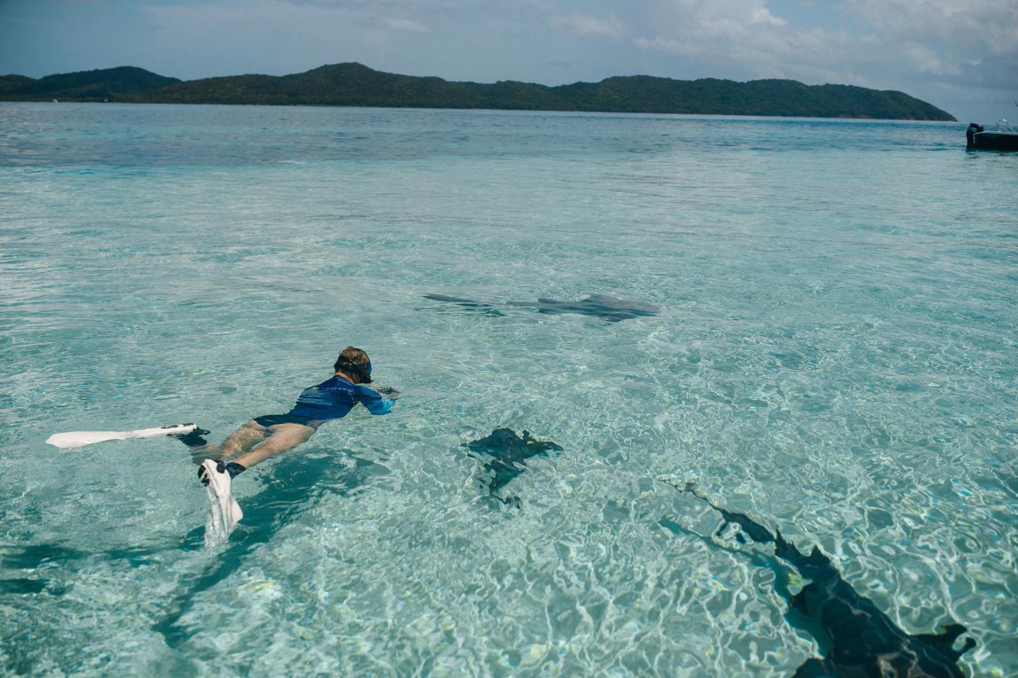 Tranquilseas Eco Lodge & Dive Center Sandy Bay ภายนอก รูปภาพ